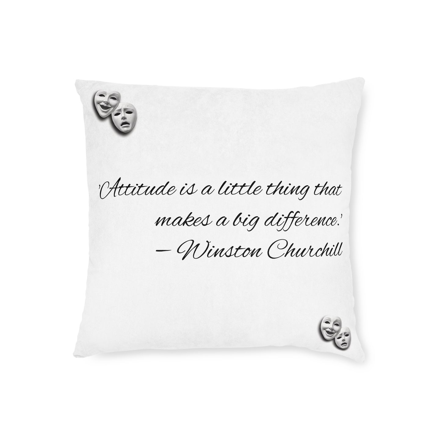 Famous Quotes 3 - Square Pillow UK