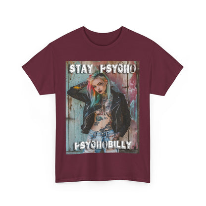 Psycho 4 - Unisex Heavy Cotton Tee - UK