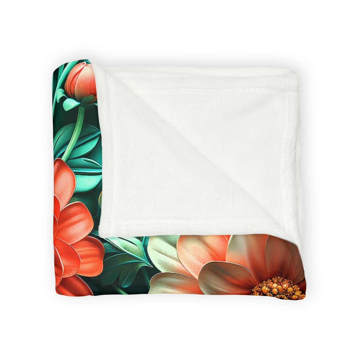 Chinoiserie #5 - Soft Polyester Blanket