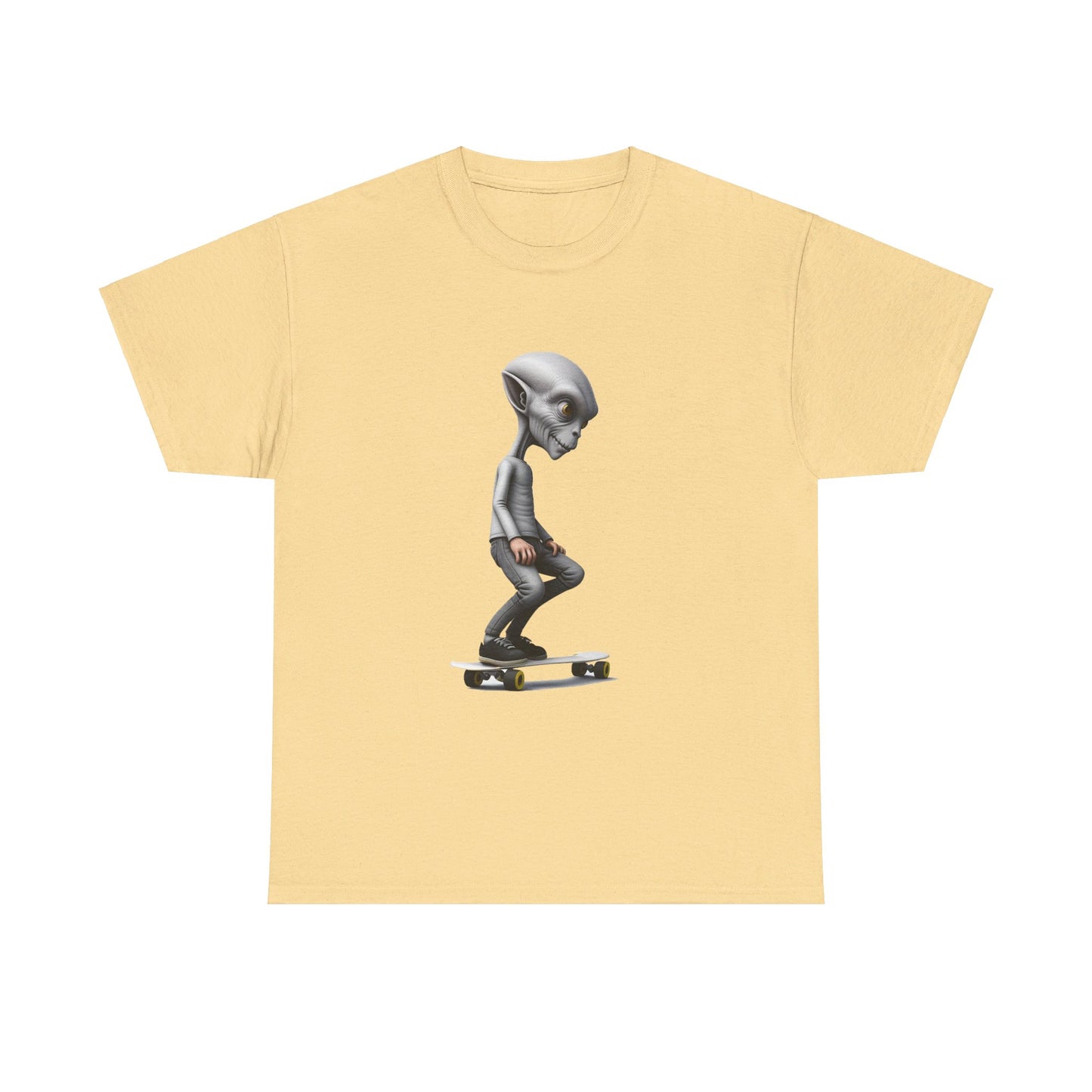 Alien Skater - Unisex Heavy Cotton Tee - USA