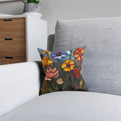 Stained Glass - Square Pillow - UK