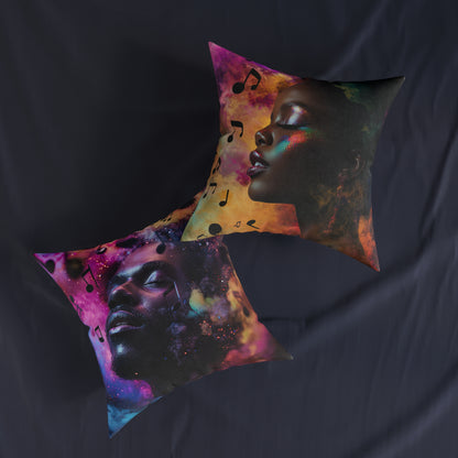 Jazz Singer - Square Pillow - UK
