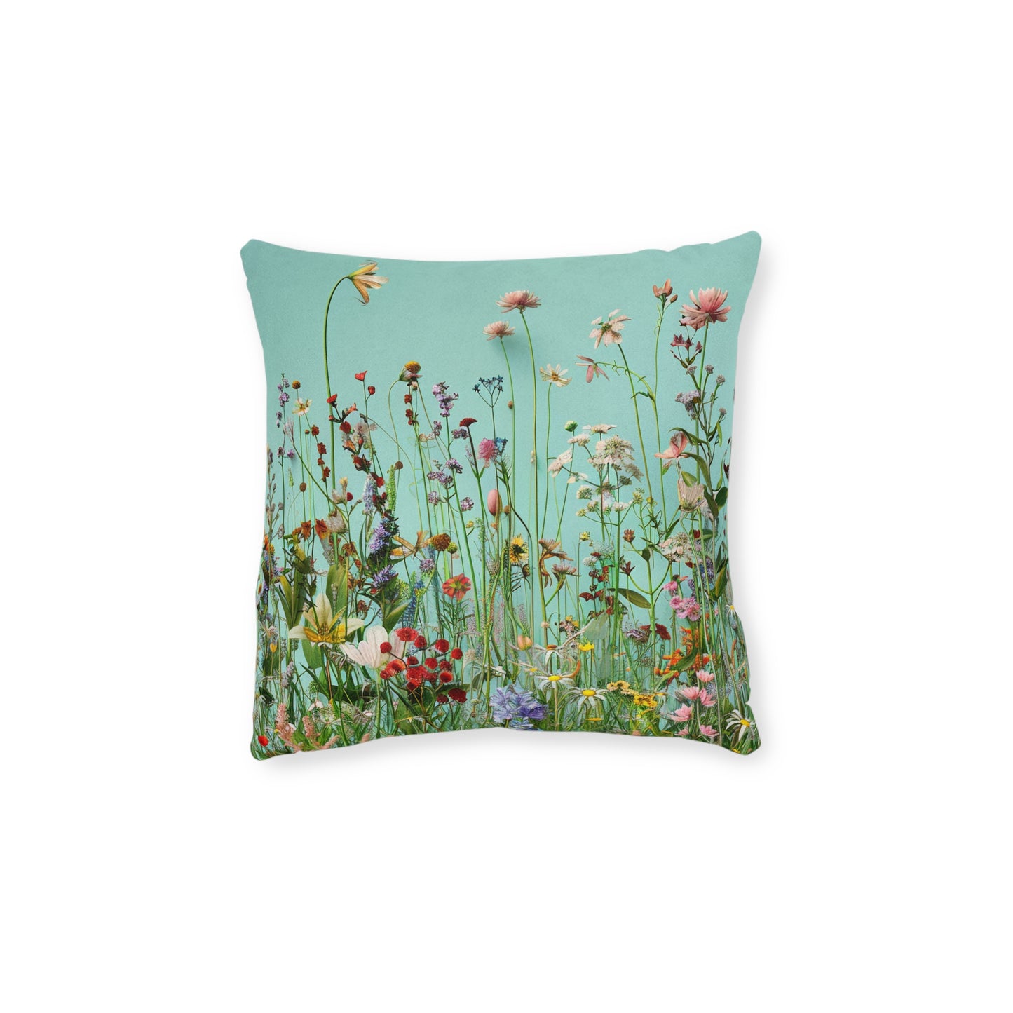 Wild Meadow 3 - Square Pillow -UK