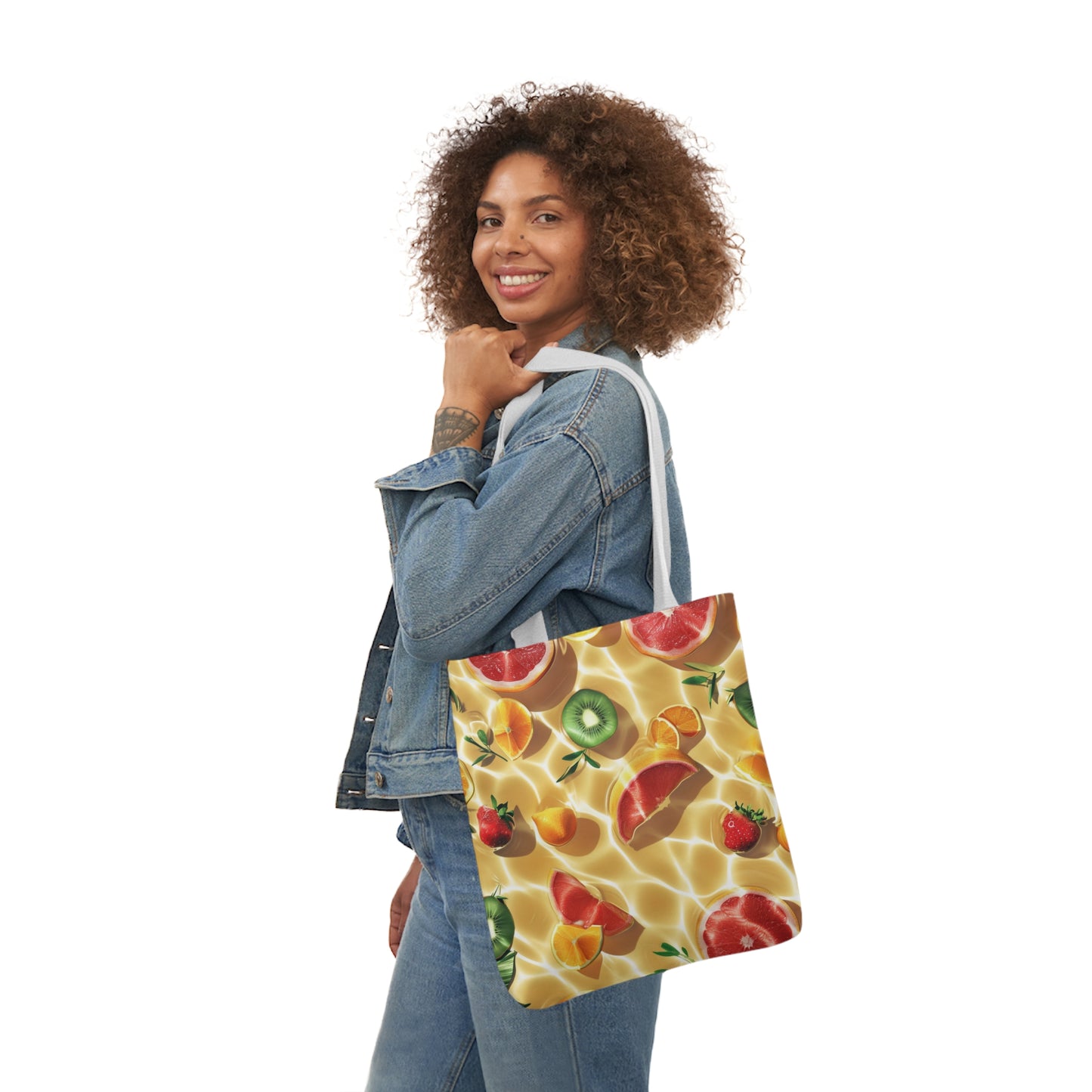 Summertime #6 - Polyester Canvas Tote Bag (AOP)