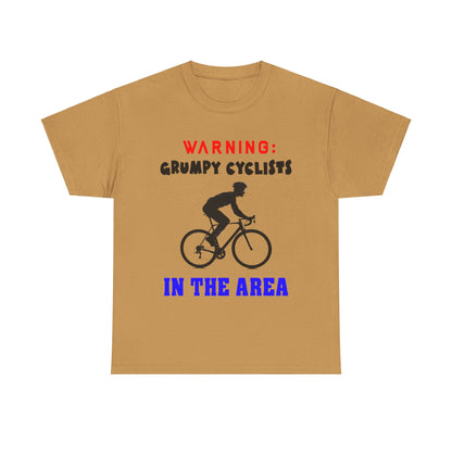 Cyclists 2 - Unisex Heavy Cotton Tee - UK
