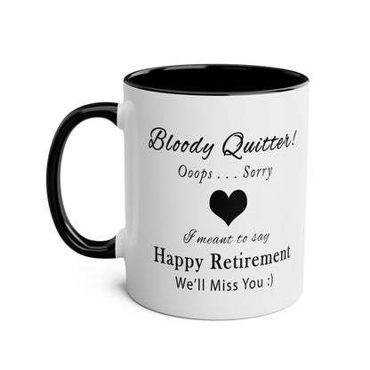 Retirement #1 - Coffee Mug 11oz  UK