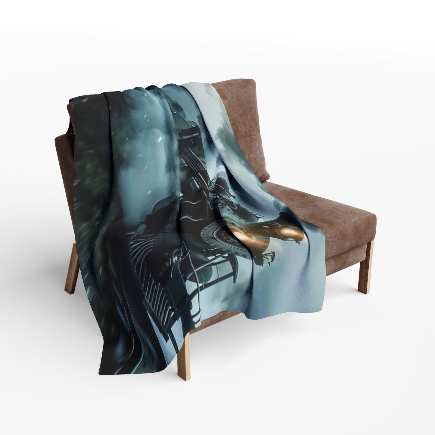 Steam Train #4 - Arctic Fleece Blanket - UK, USA