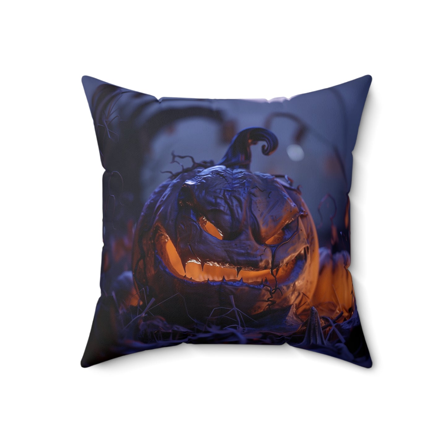 Halloween  - Spun Polyester Square Pillow - USA
