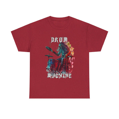 Drum Machine - Unisex Heavy Cotton Tee - UK