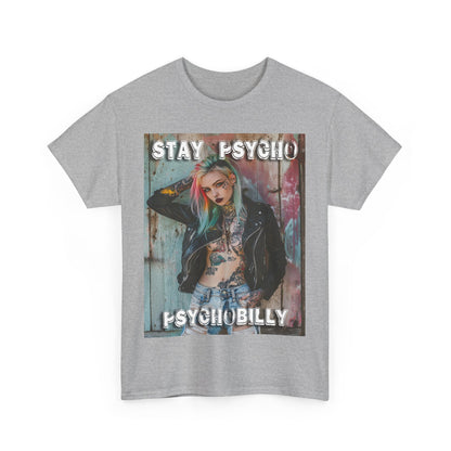 Psycho 4 - Unisex Heavy Cotton Tee - UK