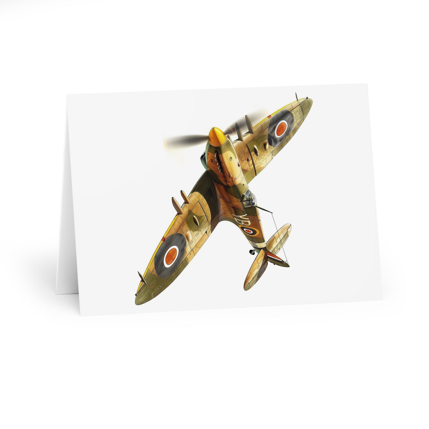 Spitfire Greeting Cards (5 Pack) - UK