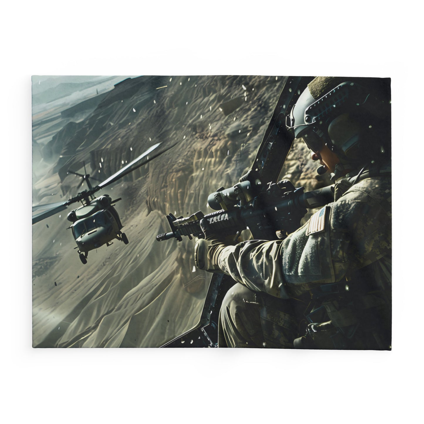 Black Hawk 3 Arctic Fleece Blanket - UK