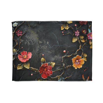 Chinoiseries #a14 - Soft Polyester Blanket