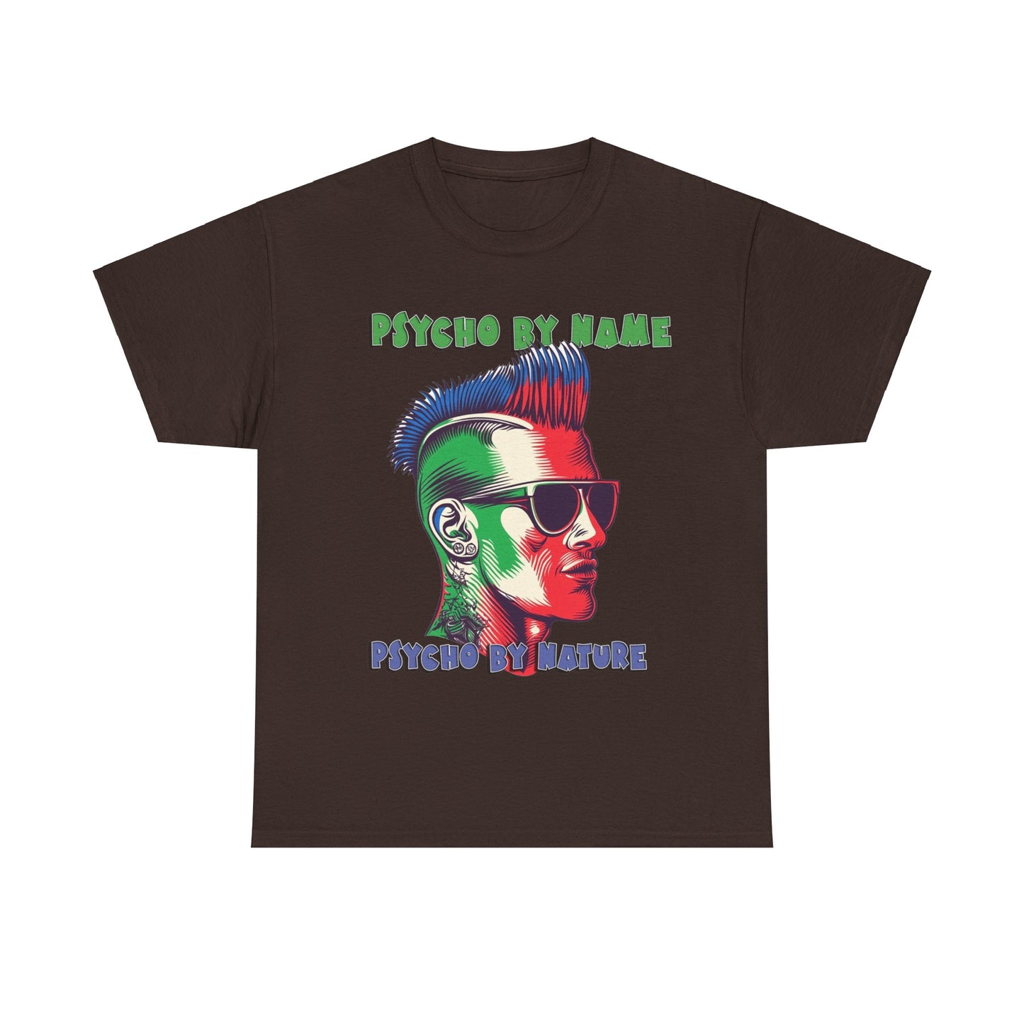 Psycho 7 - Unisex Heavy Cotton Tee - UK