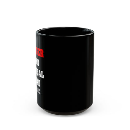 Bomb Disposal Black Mug (11oz, 15oz) UK