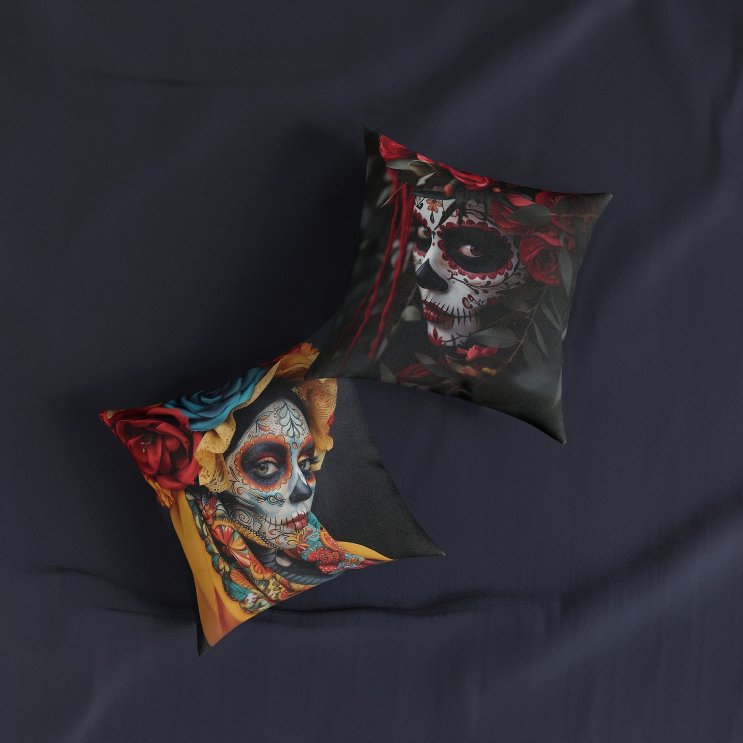 Day of The Dead - Square Pillow - UK