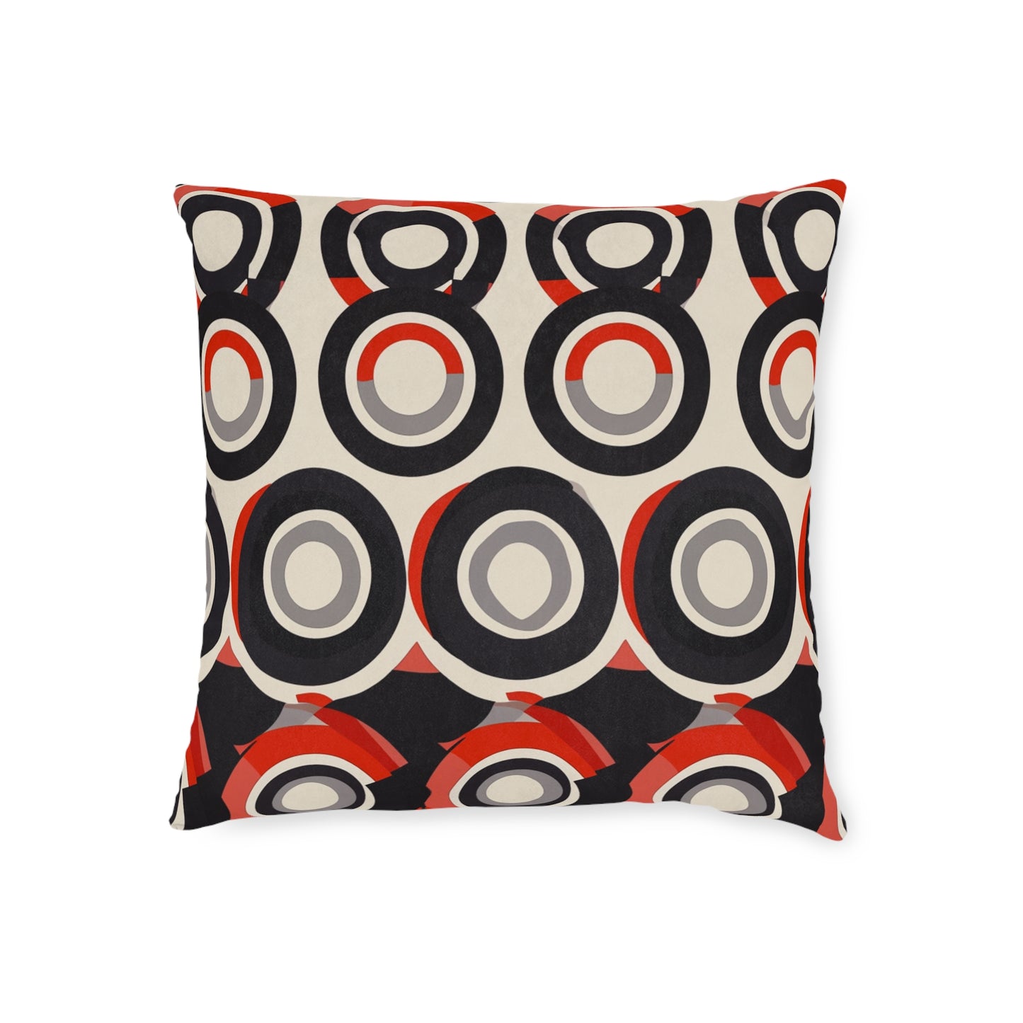 1960's Retro 2 - Square Pillow - UK
