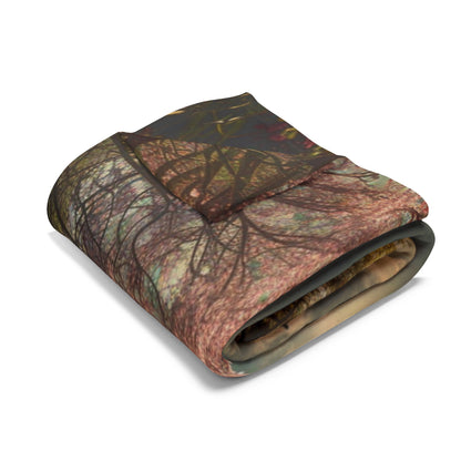 English Springtime 2 Arctic Fleece Blanket - UK, USA