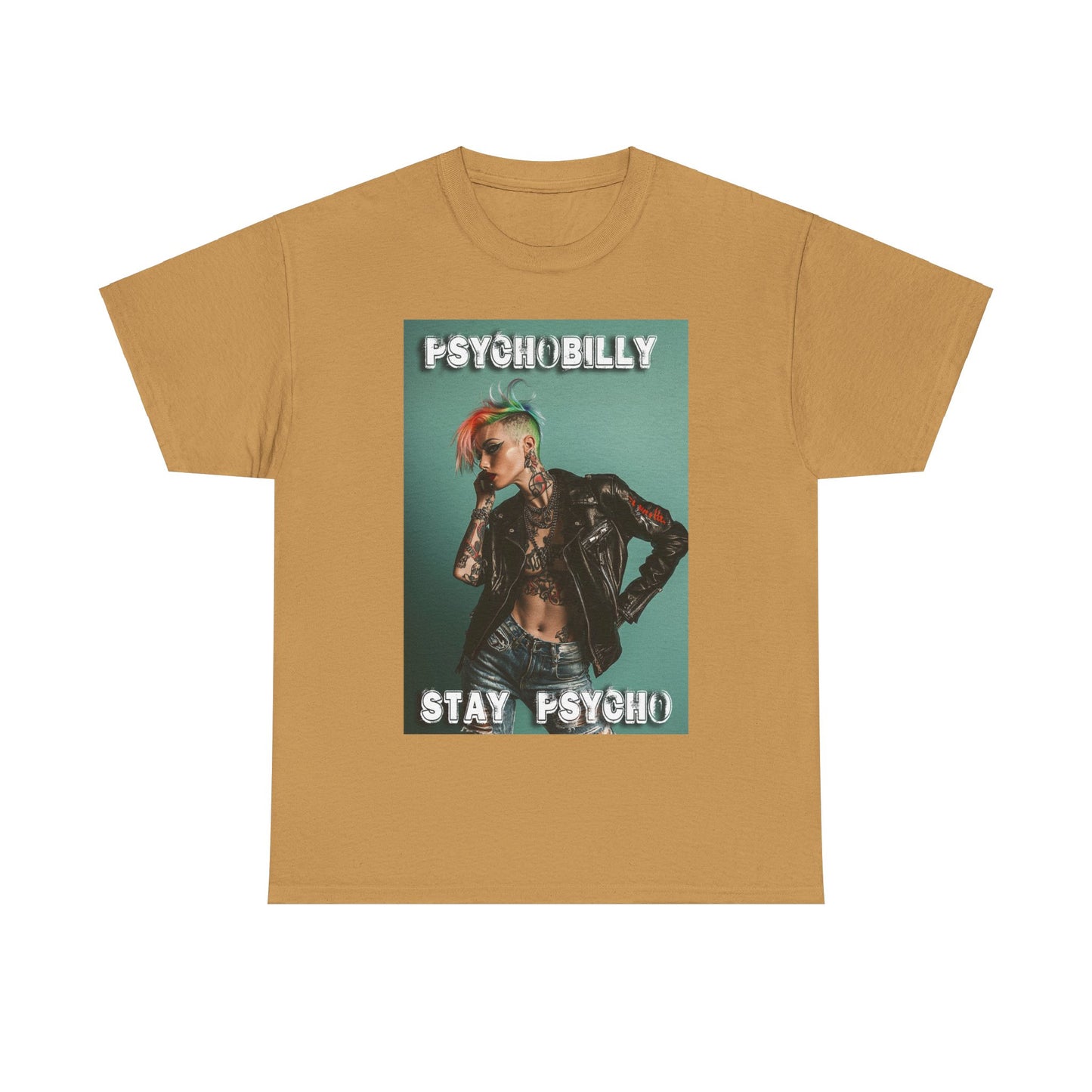 Psycho 5 - Unisex Heavy Cotton Tee - UK