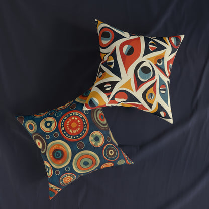 Retro 1 - Square Pillow - UK