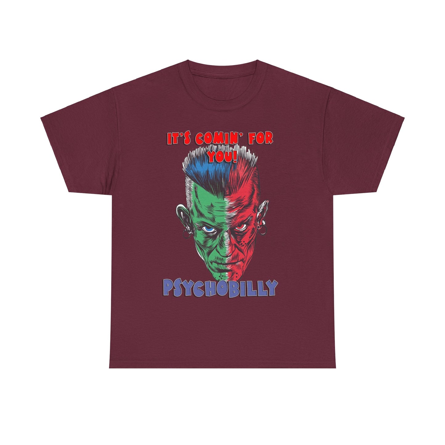Psycho 6 - Unisex Heavy Cotton Tee - UK