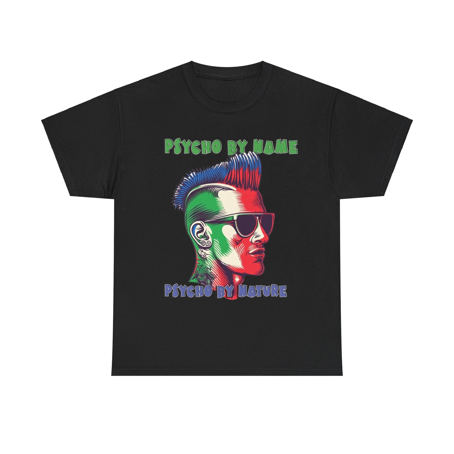 Psycho 7 - Unisex Heavy Cotton Tee - UK