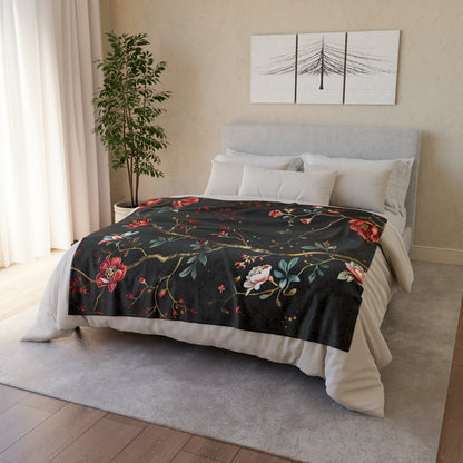 Chinoiseries #a12 - Soft Polyester Blanket