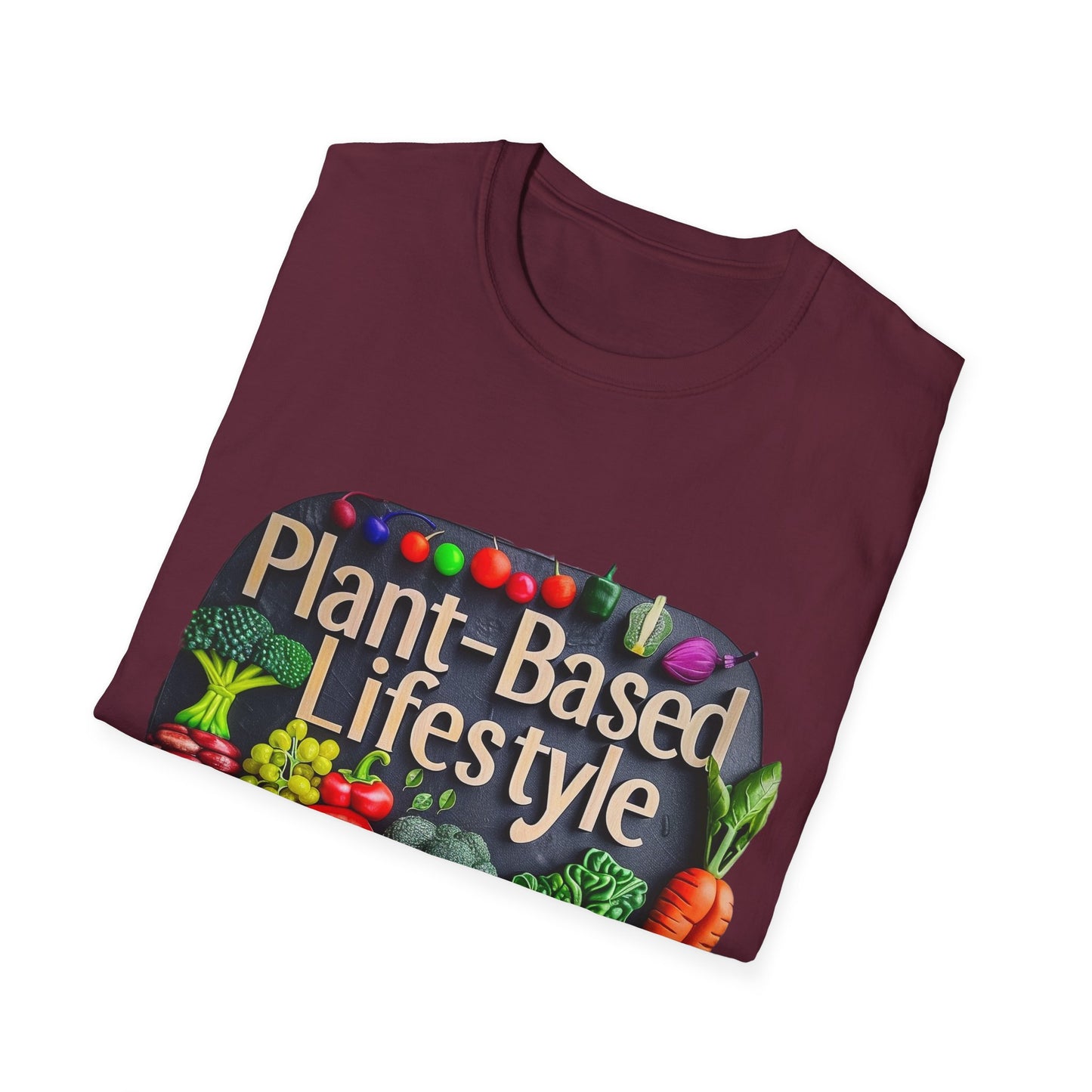 Plant Based Lifestyle #1 - Unisex Softstyle T-Shirt (UK)