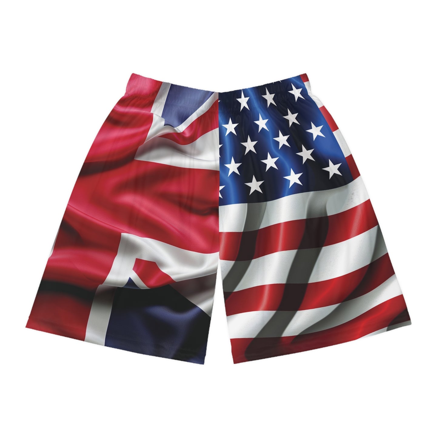 UK and USA United - Basketball Shorts - USA