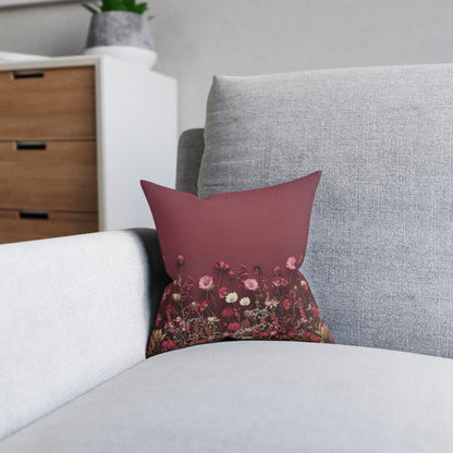 Wild Meadow 4 - Square Pillow - UK