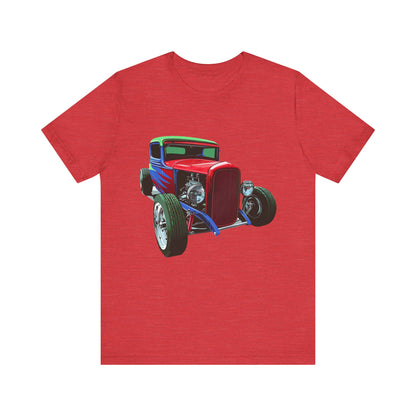 Hot Rod 4 - Jersey Short Sleeve Tee - USA