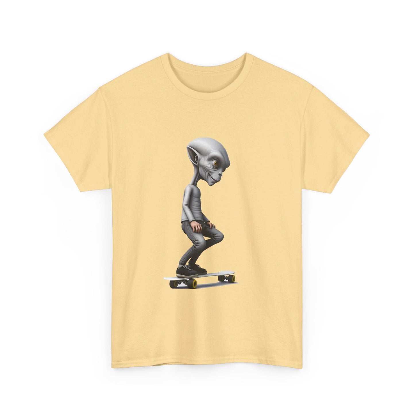 Alien Skater - Unisex Heavy Cotton Tee - USA