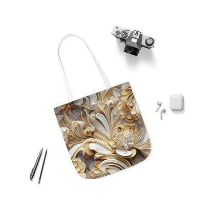 Brocade Design - Polyester Canvas Tote Bag (AOP)