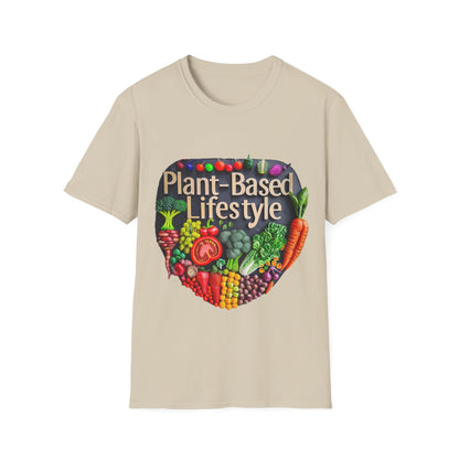 Plant Based Lifestyle #1 - Unisex Softstyle T-Shirt (UK)