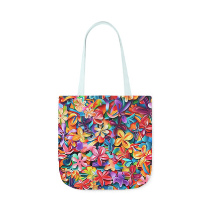 Summer Fresh - Canvas Tote Bag, 5-Color Straps - UK