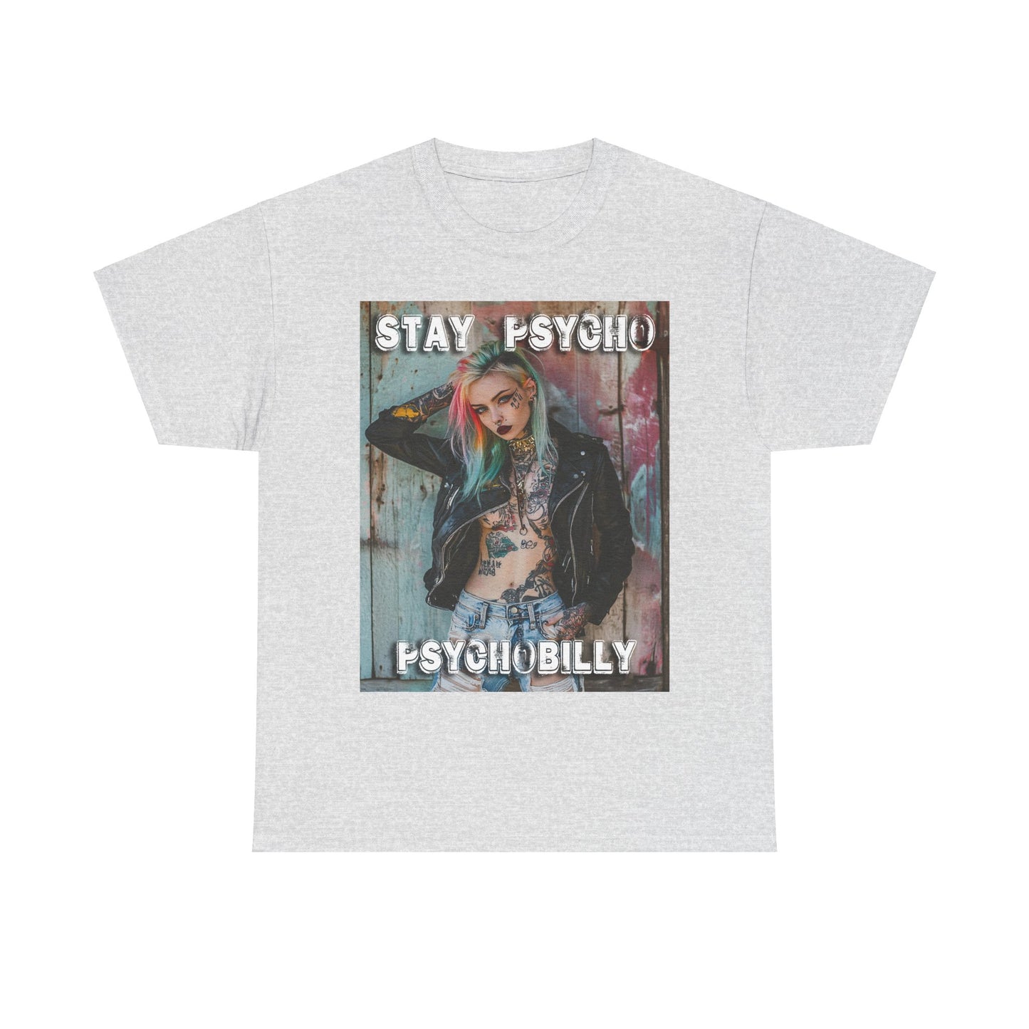 Psycho 4 - Unisex Heavy Cotton Tee - UK