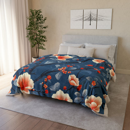 Chinoiserie #1 - Soft Polyester Blanket