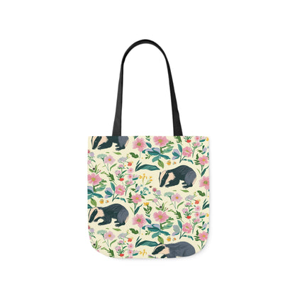 Badger Design - Polyester Canvas Tote Bag (AOP)