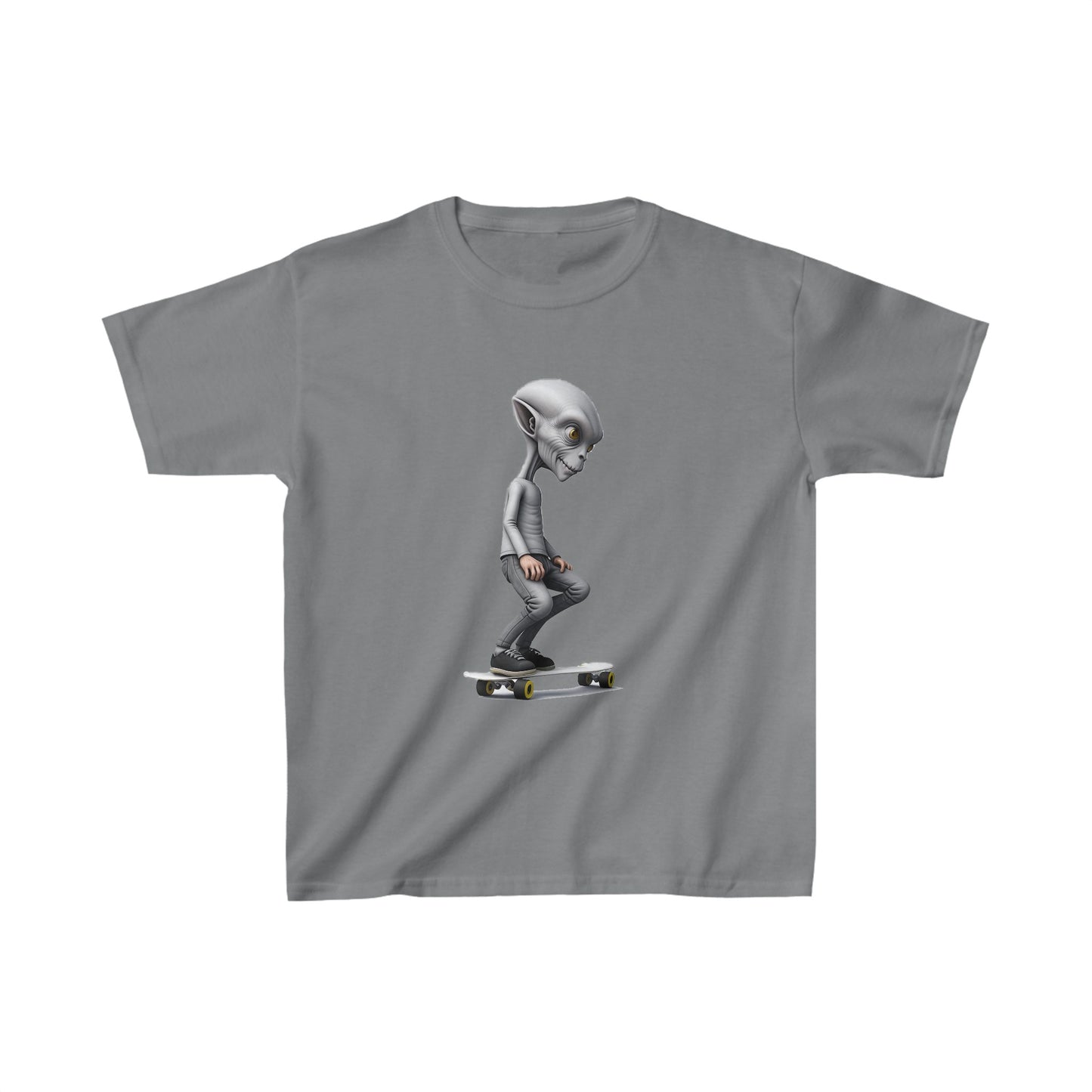 Alien Skater - Kids Heavy Cotton™ Tee - UK