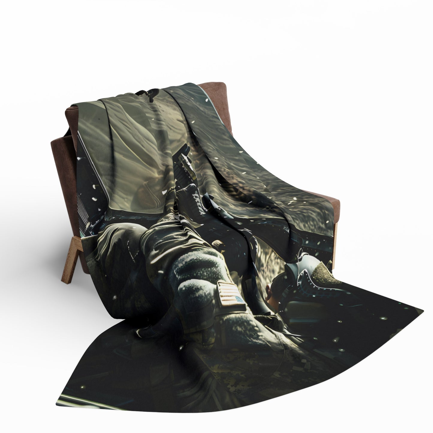 Black Hawk 3 Arctic Fleece Blanket - USA
