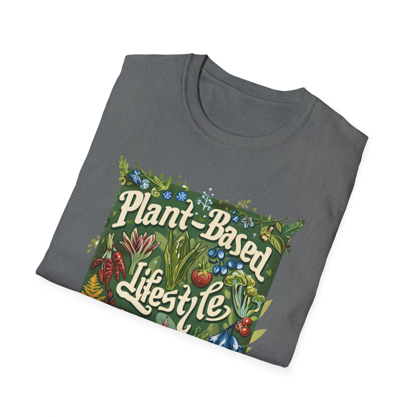 Plant Based Lifestyle #2 - Unisex Softstyle T-Shirt (UK)