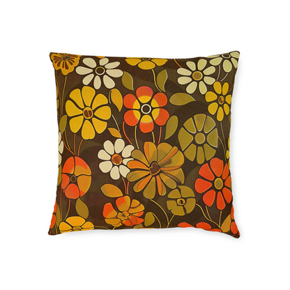 1960's Retro 3 - Square Pillow - UK