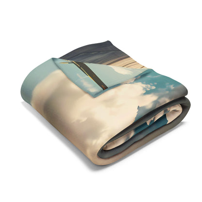 WW2 Airfield #4 Arctic Fleece Blanket - UK