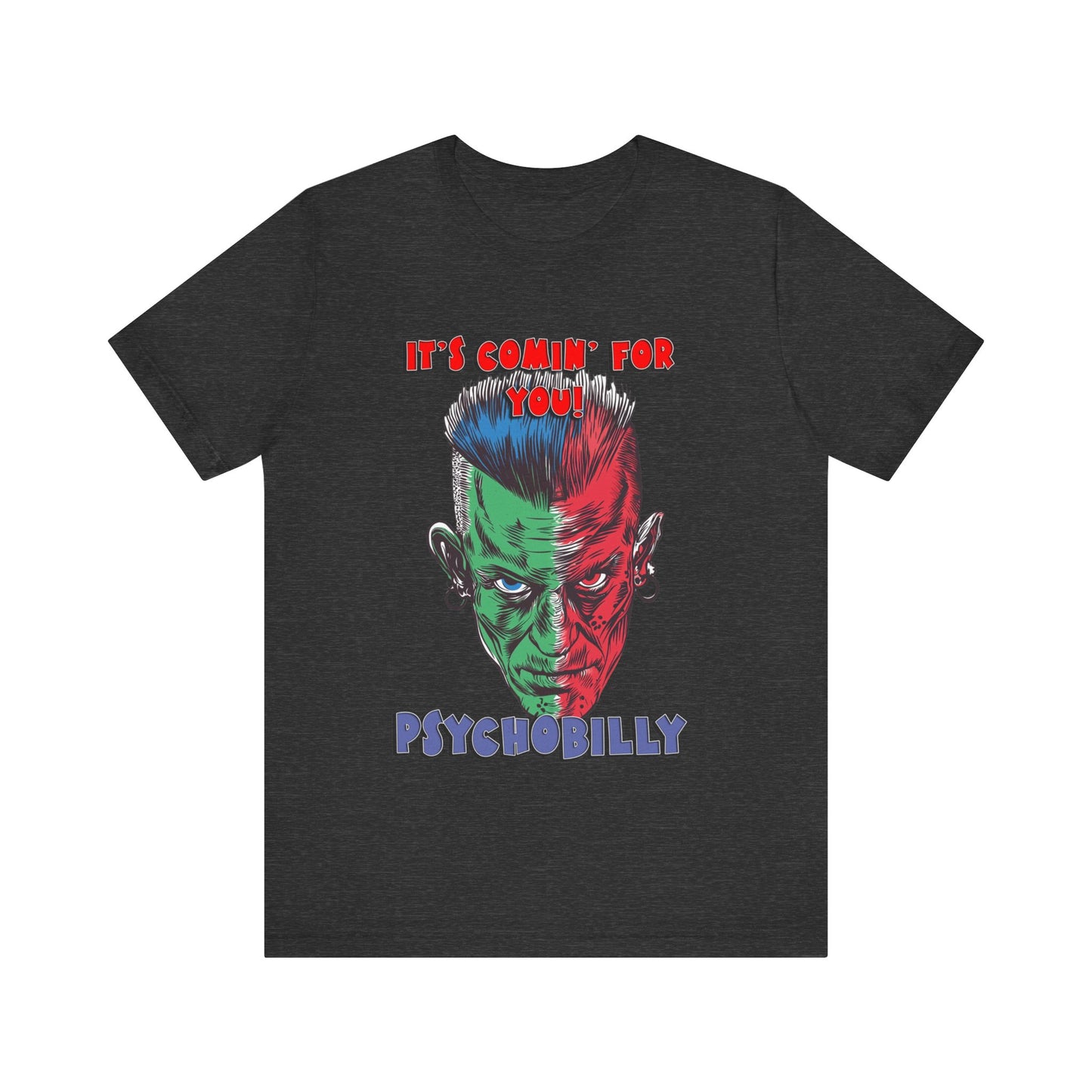 Psychobilly 1 - Jersey Short Sleeve Tee - USA