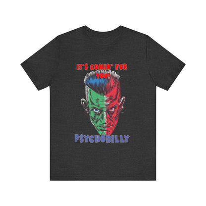 Psychobilly 1 - Jersey Short Sleeve Tee - USA