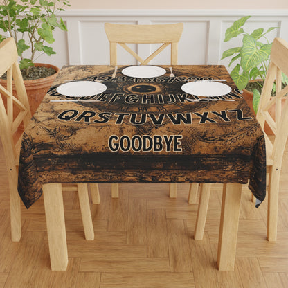Spooky Ouija Board Tablecloth – Perfect for Readings and Themed Parties USA