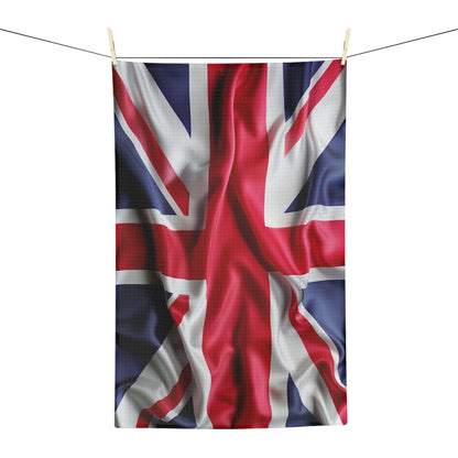 Union Flag England - Microfiber Tea Towel - USA ONLY