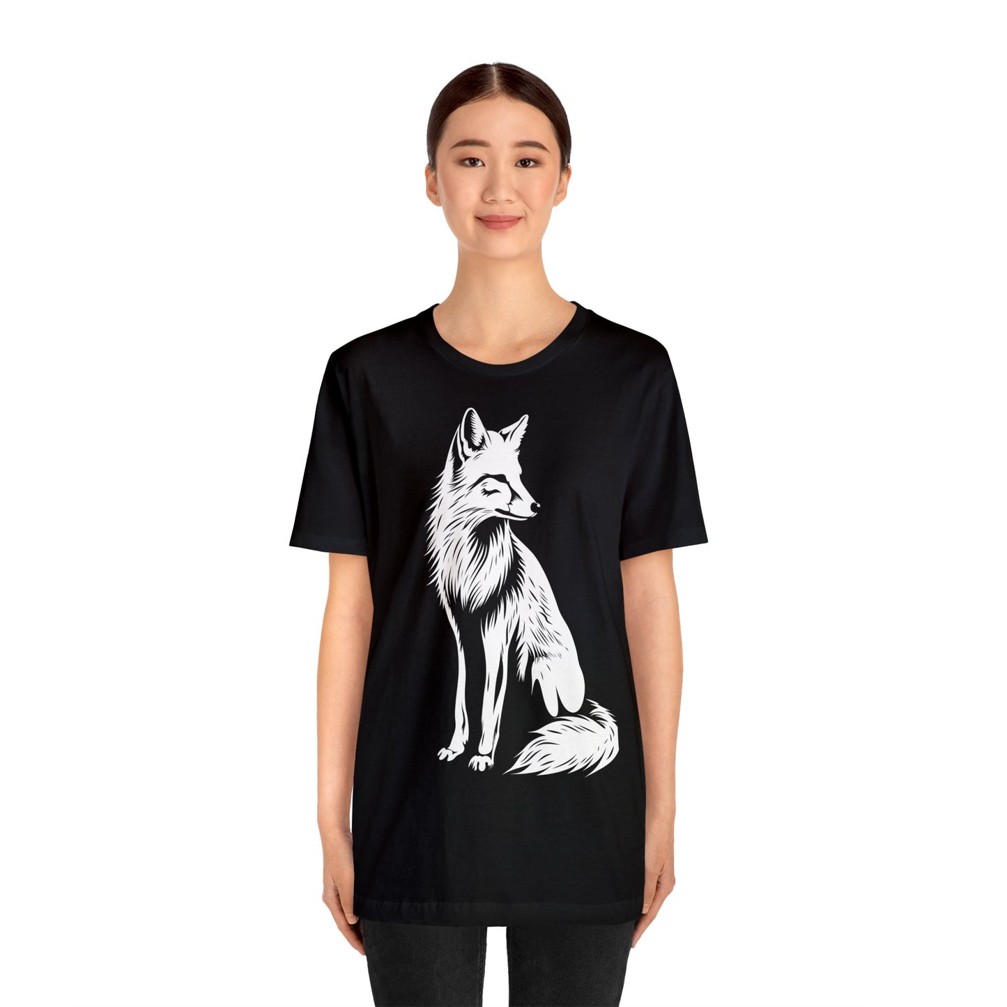 Fox Silhouette Unisex Jersey Short Sleeve Tee