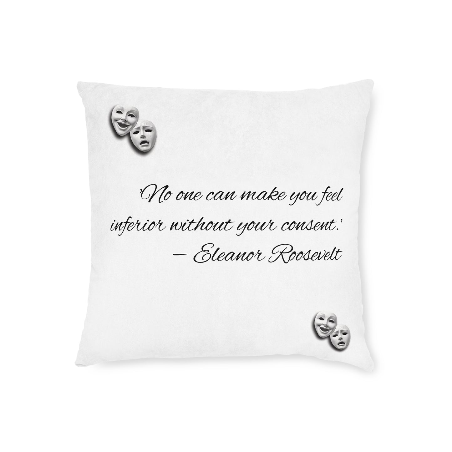 Famous Quotes - Square Pillow UK