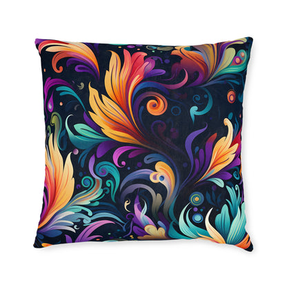 1970s Flashback Square Pillow - UK